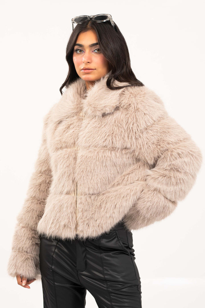 Faux Fur Jacket