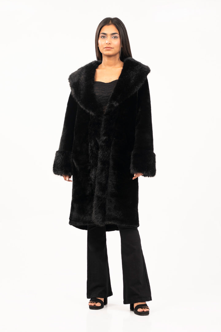 Faux Fur Coat