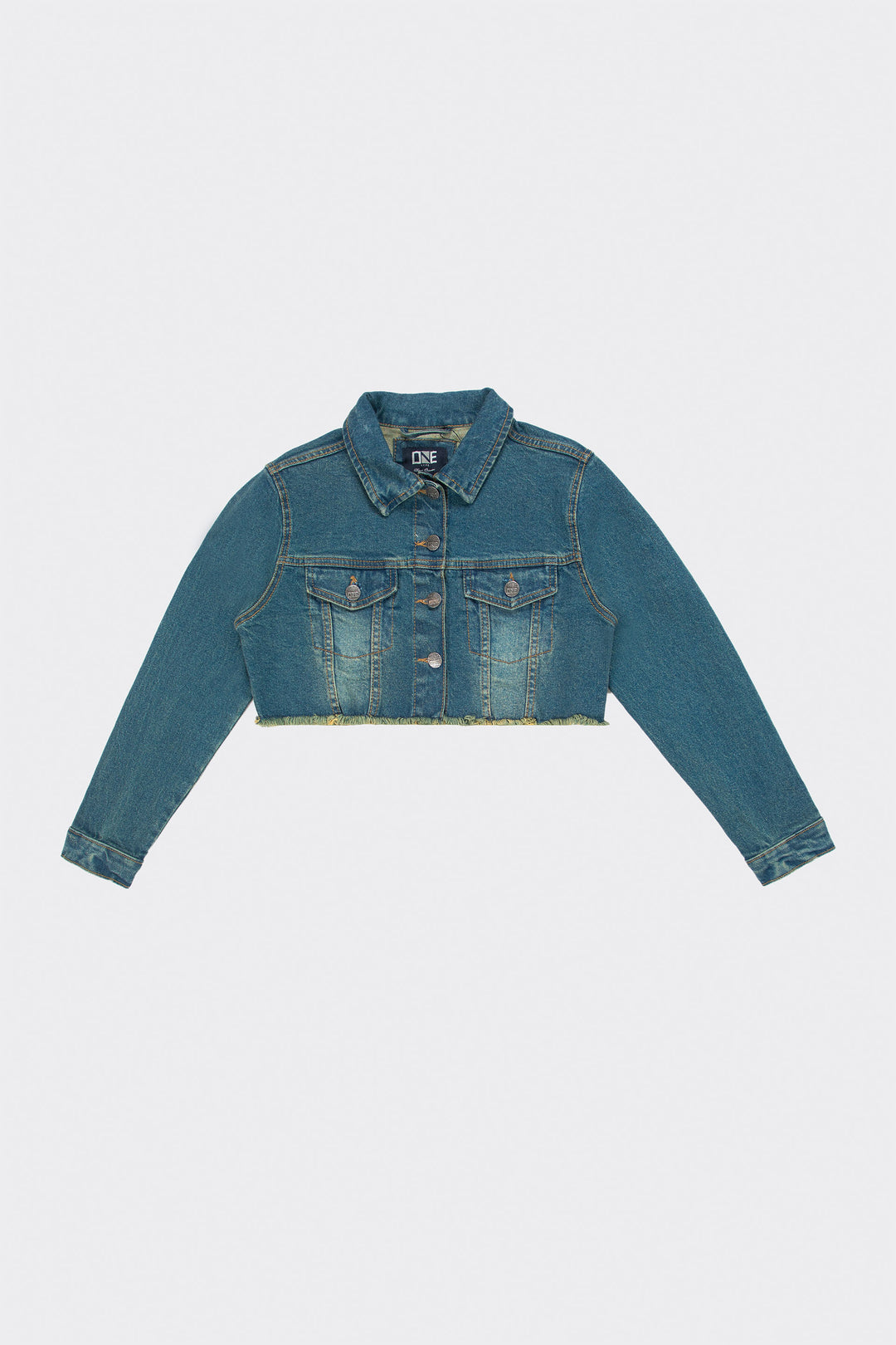 Cropped Denim Jacket