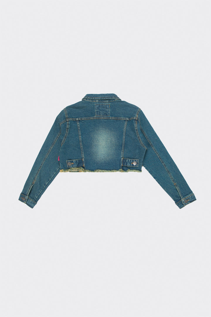 Cropped Denim Jacket