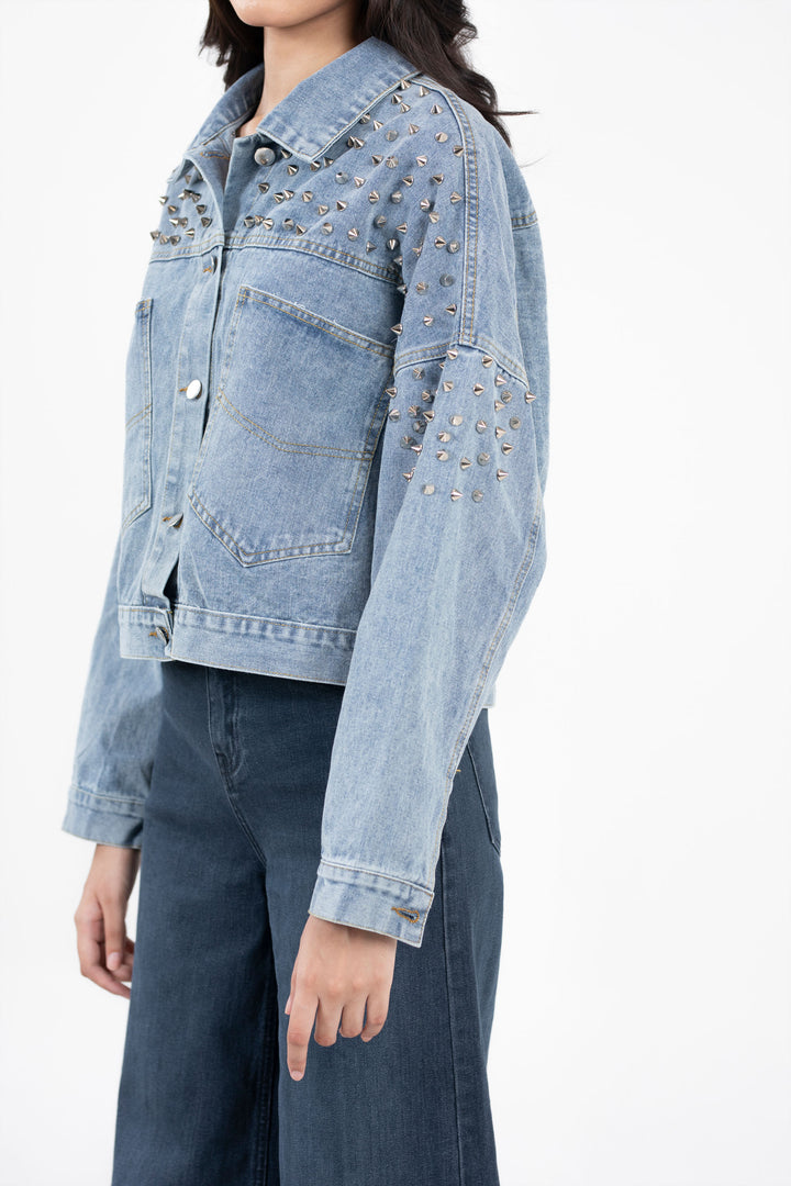 Embellished Denim Jacket