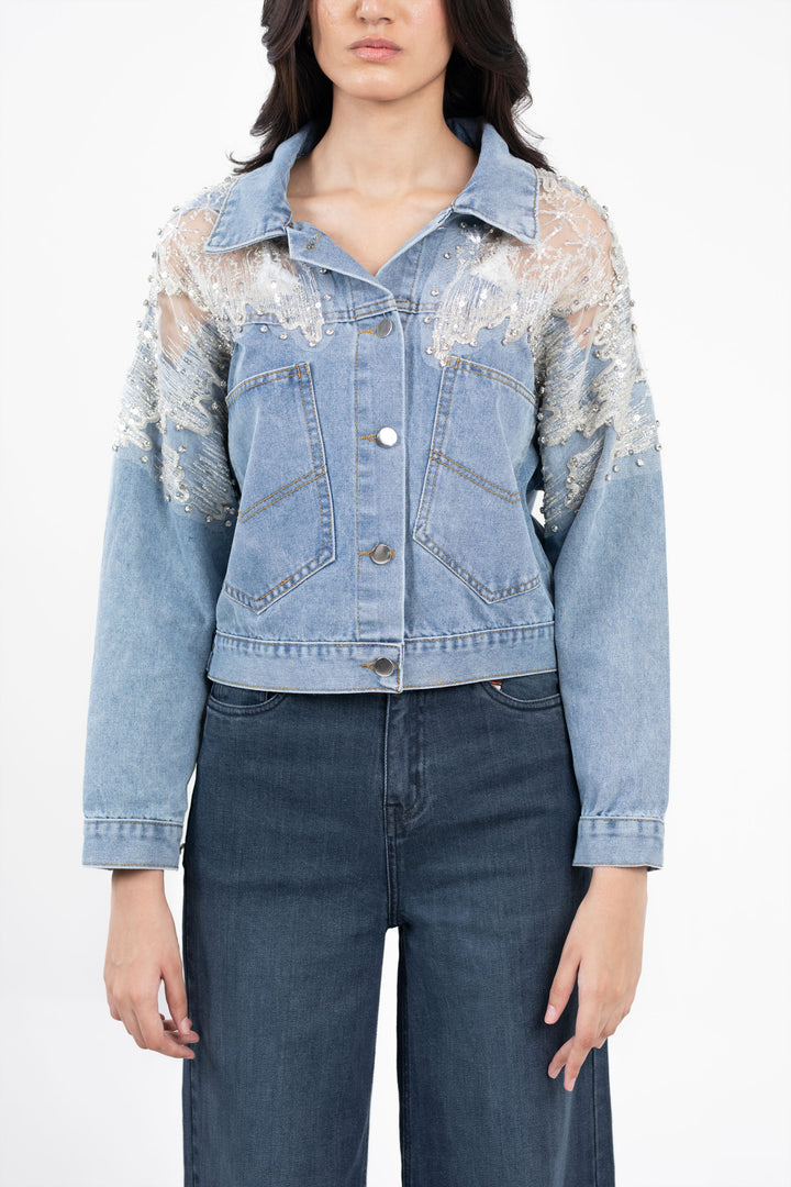 Embellished Denim Jacket