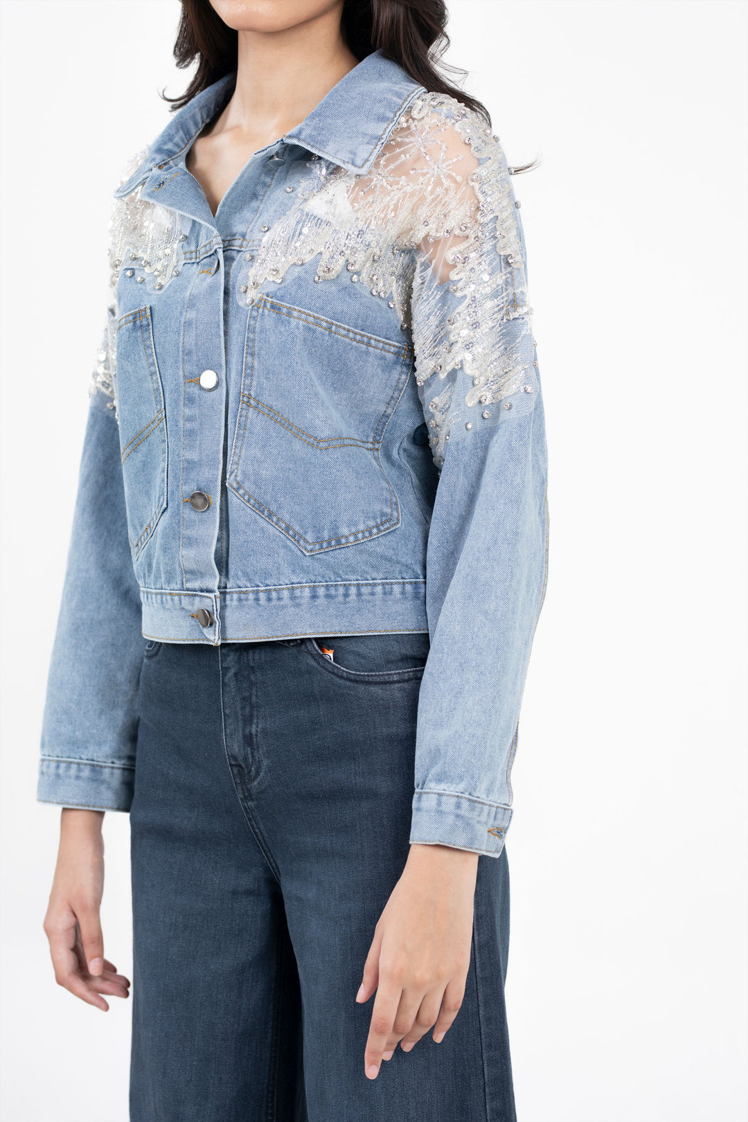 Embellished Denim Jacket