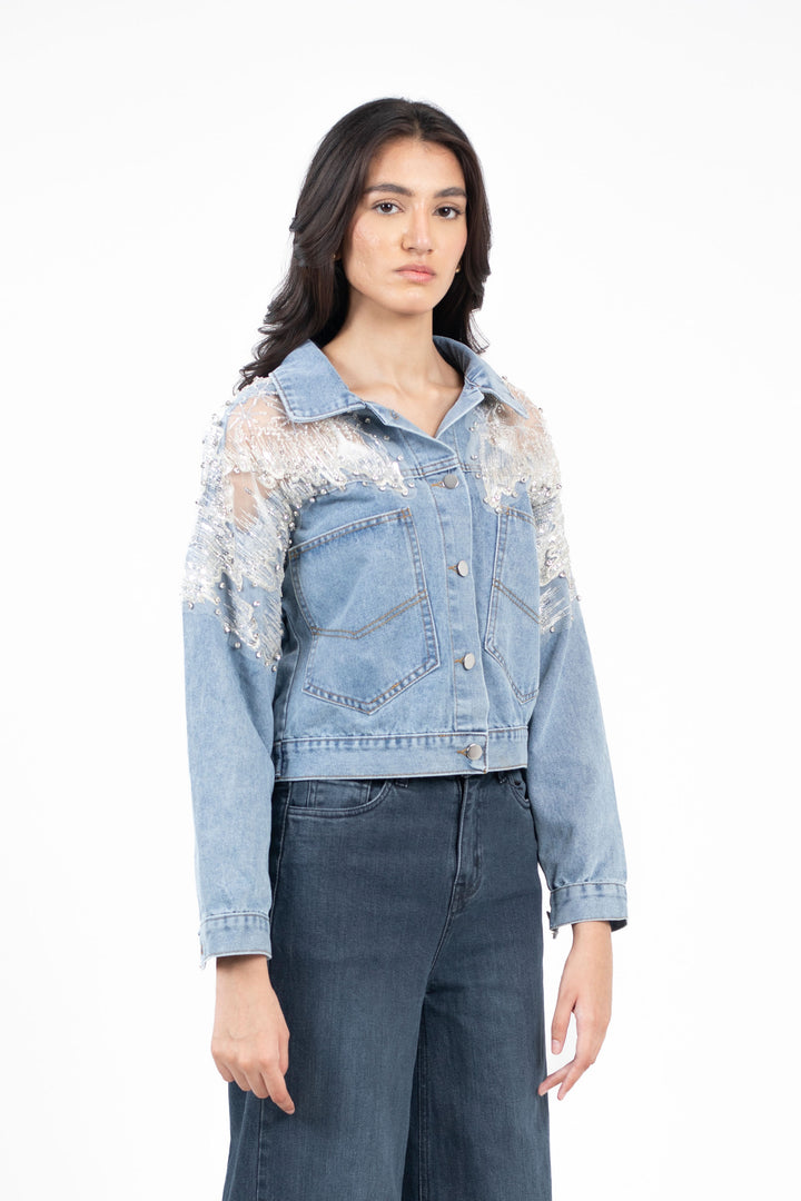 Embellished Denim Jacket