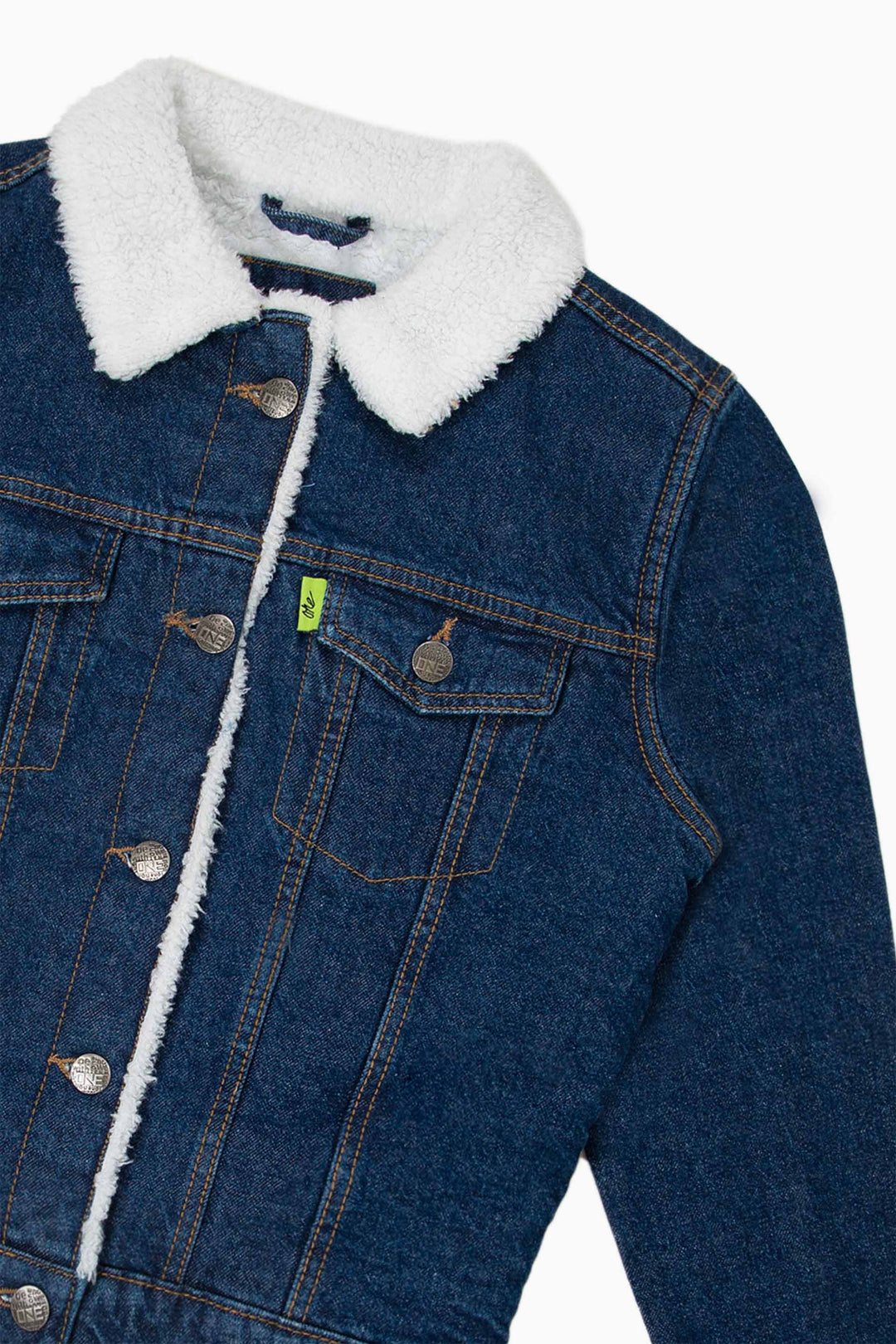 Denim Sherpa Jacket