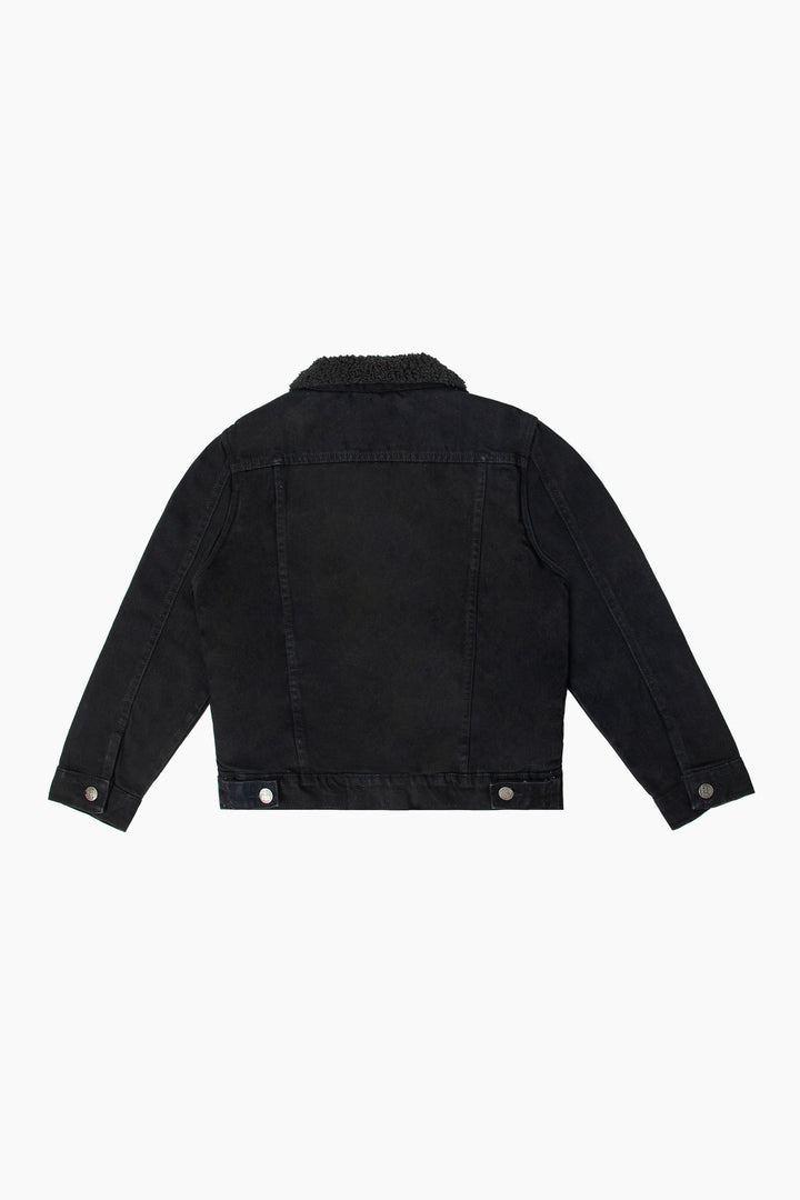 Denim Sherpa Jacket