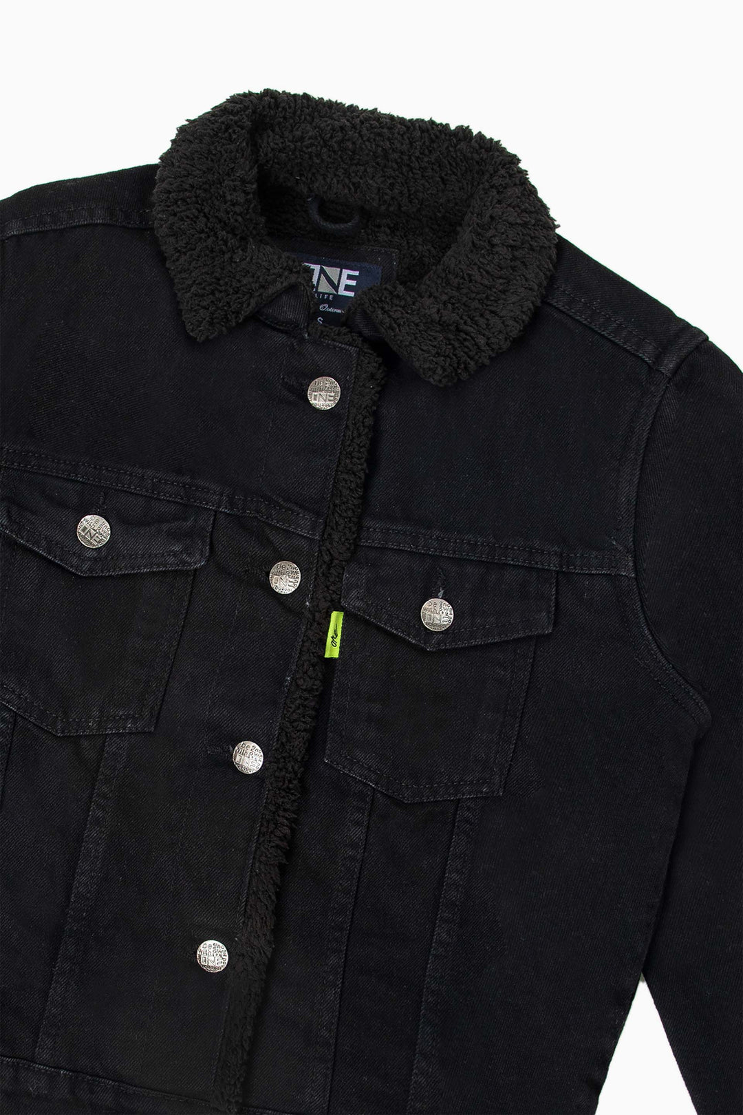 Denim Sherpa Jacket