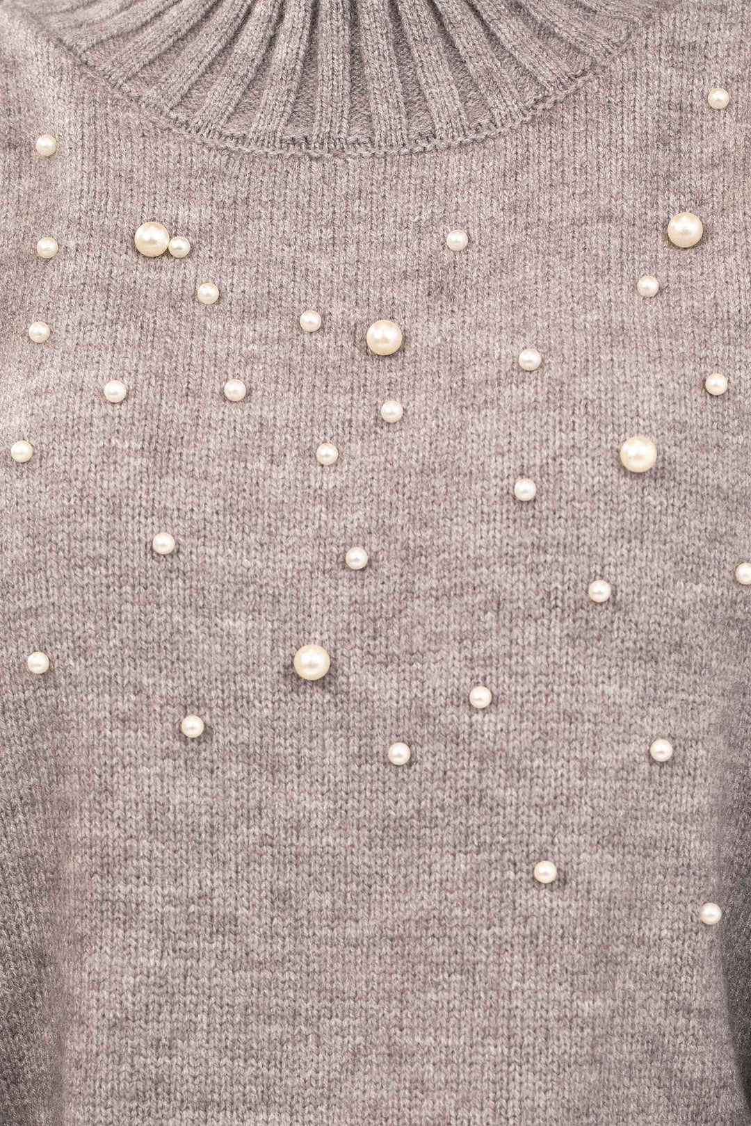 Faux Pearl Sweater