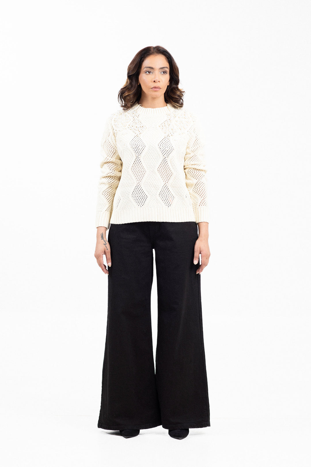 Pearl Embellished Sweater