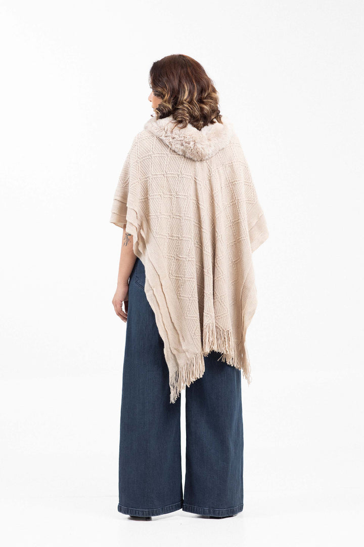 Faux Fur Shrug