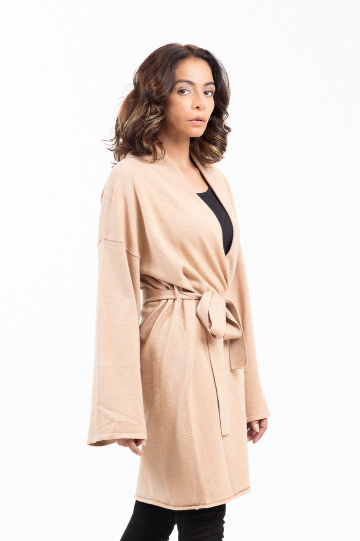 Tie-Up Cardigan