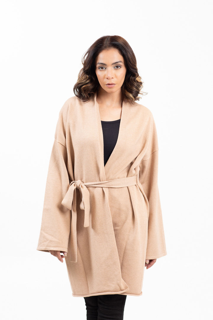 Tie-Up Cardigan