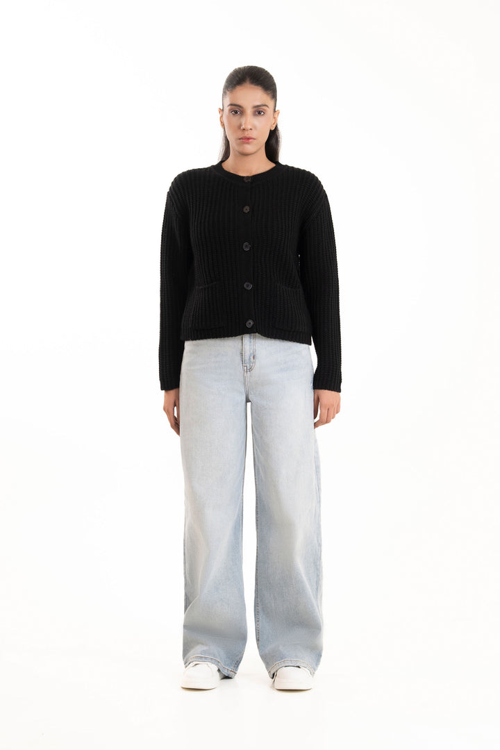 Textured Cardigan