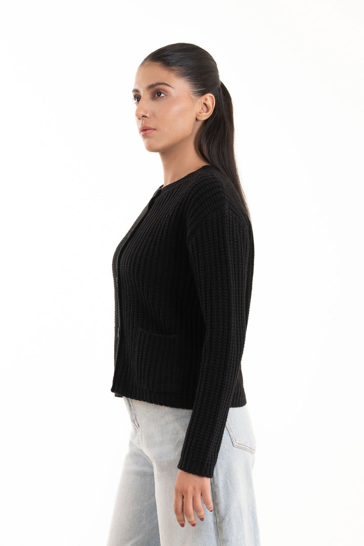 Textured Cardigan