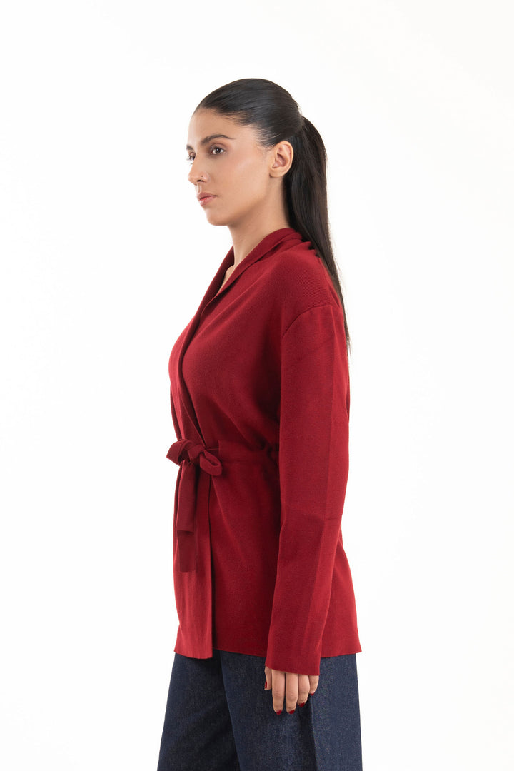 Belted Wrap Shrug