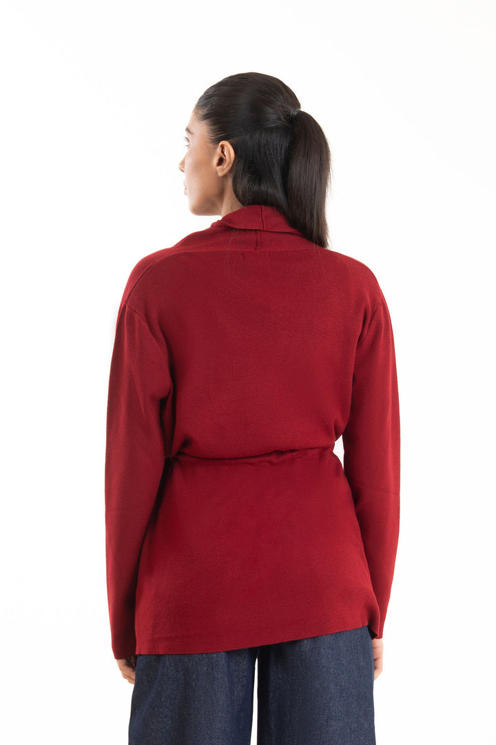 Belted Wrap Shrug