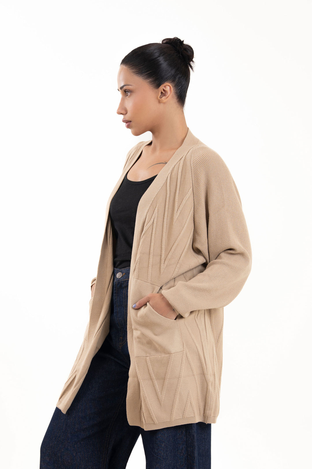 Textured Sweater Shrug