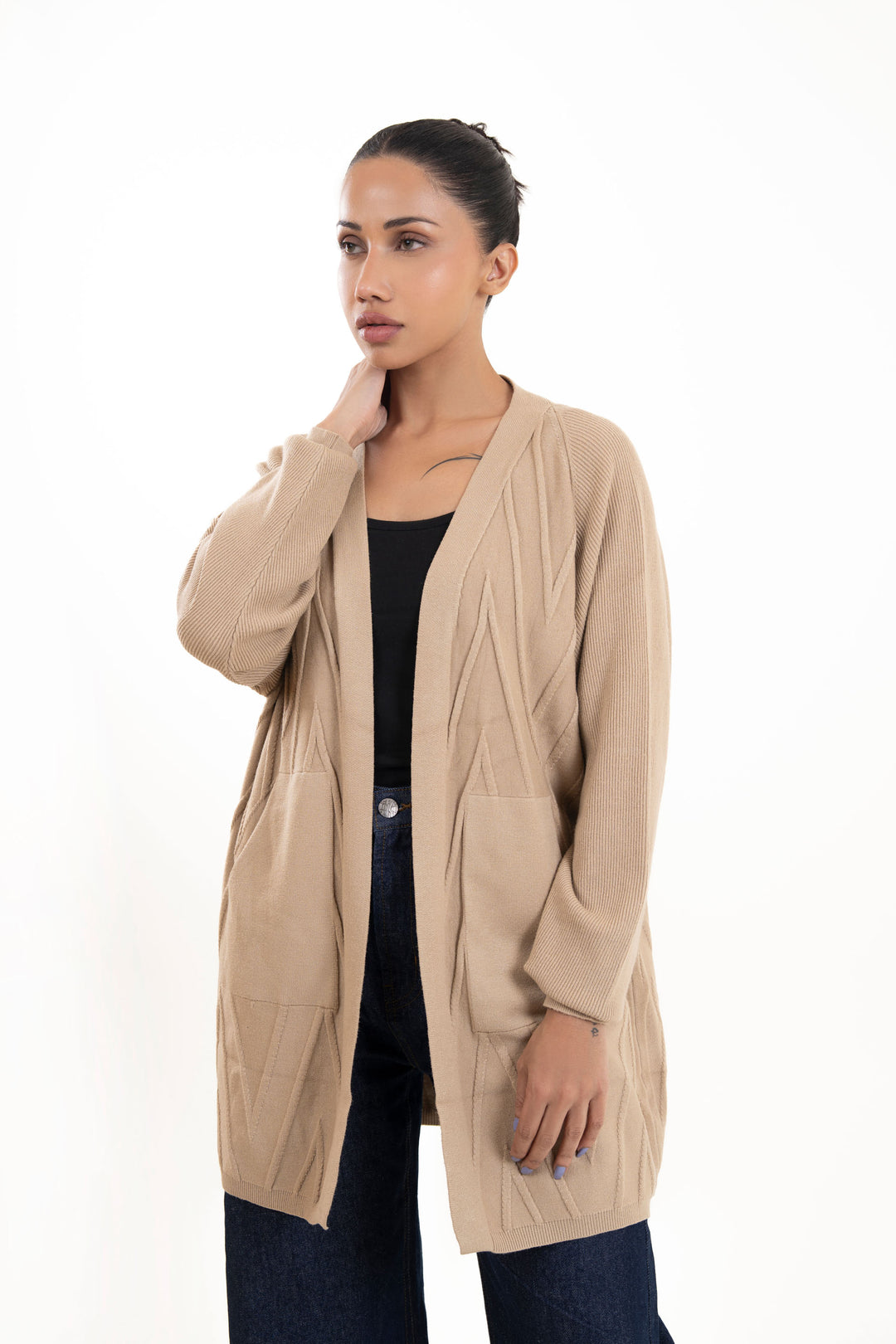 Textured Sweater Shrug