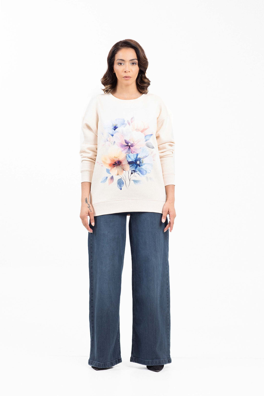 Floral Sweatshirt