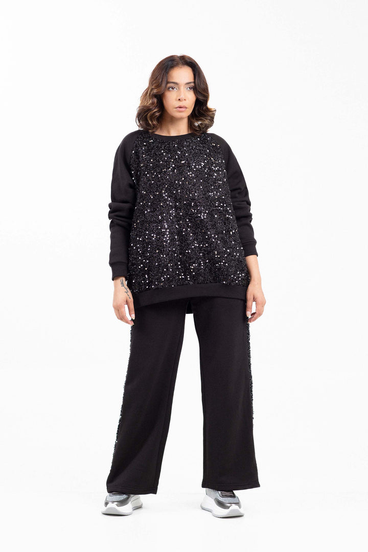 Sequined Sweatshirt