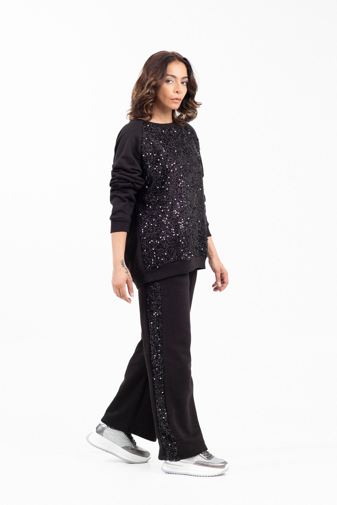 Sequined Sweatshirt