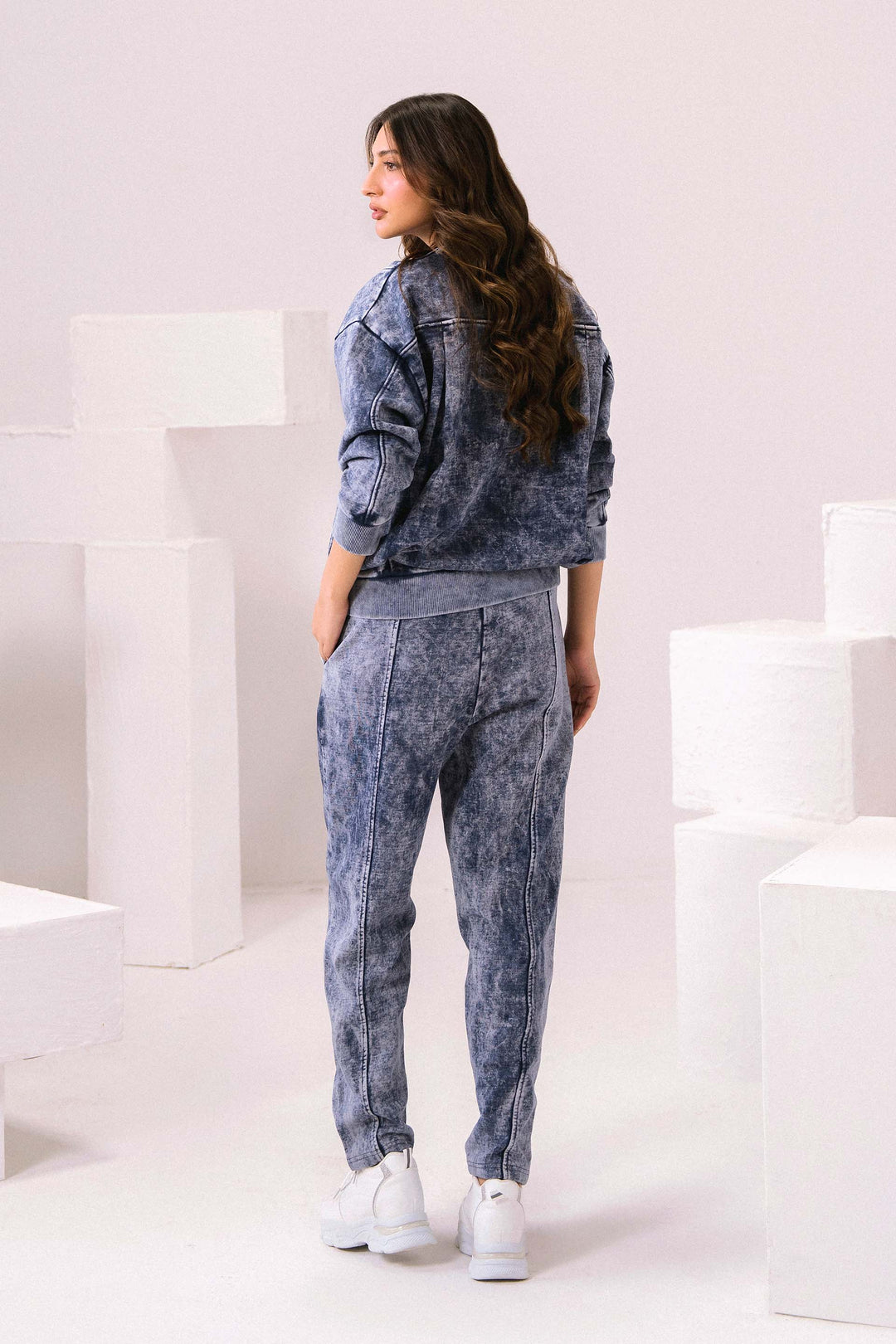 Multi Paneled Sweatshirt