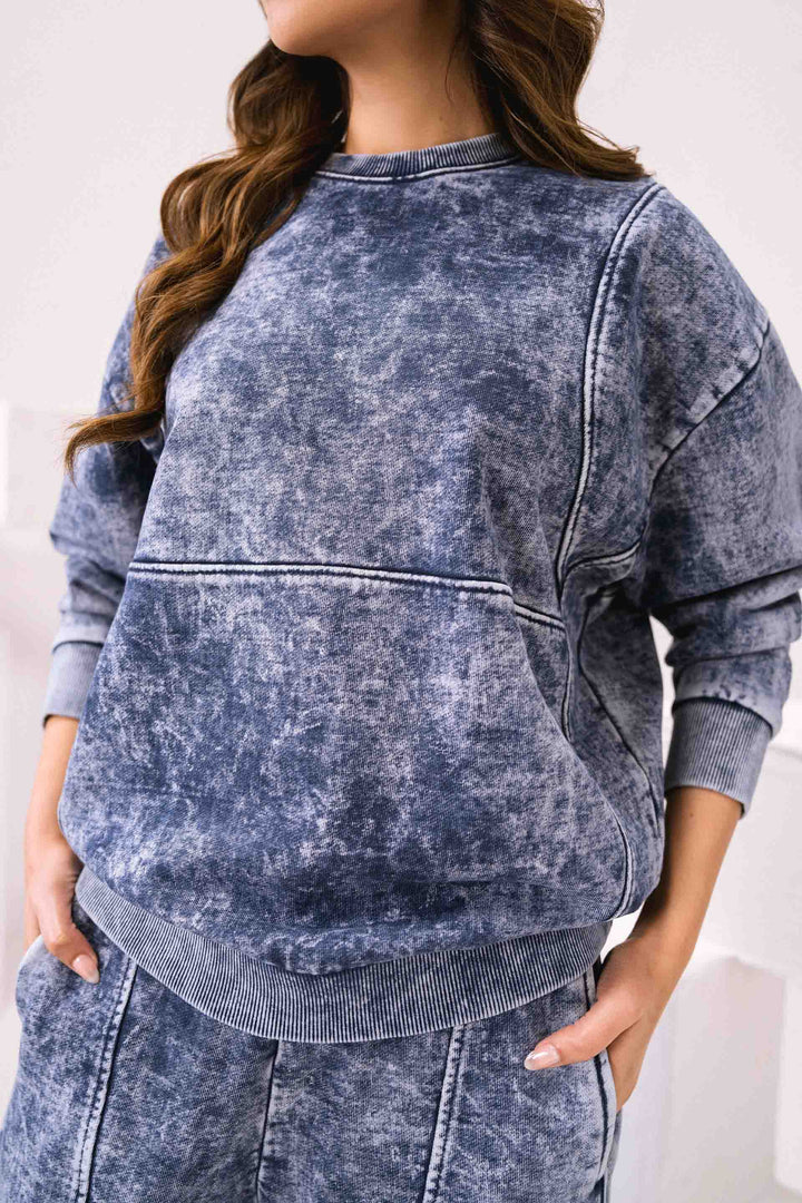 Multi Paneled Sweatshirt