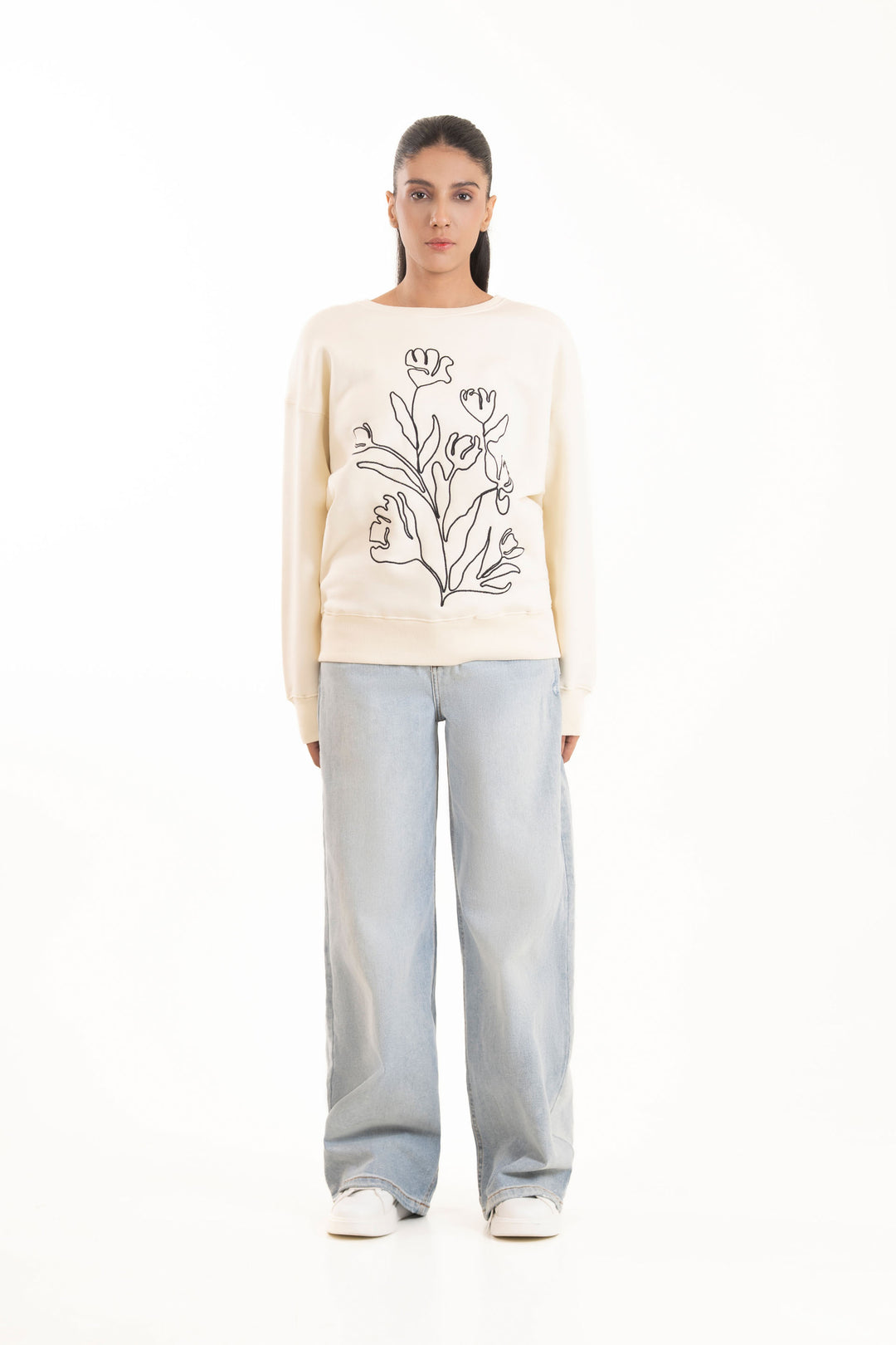 Embroidered Sweatshirt