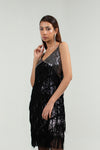 Twenties Flapper Black