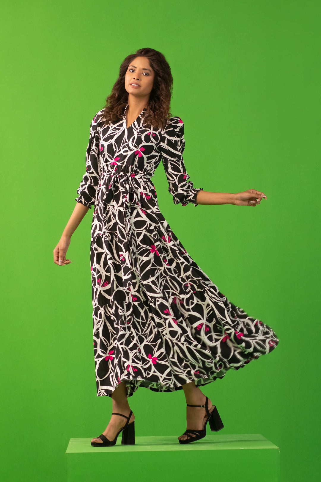 Floral Long Dress