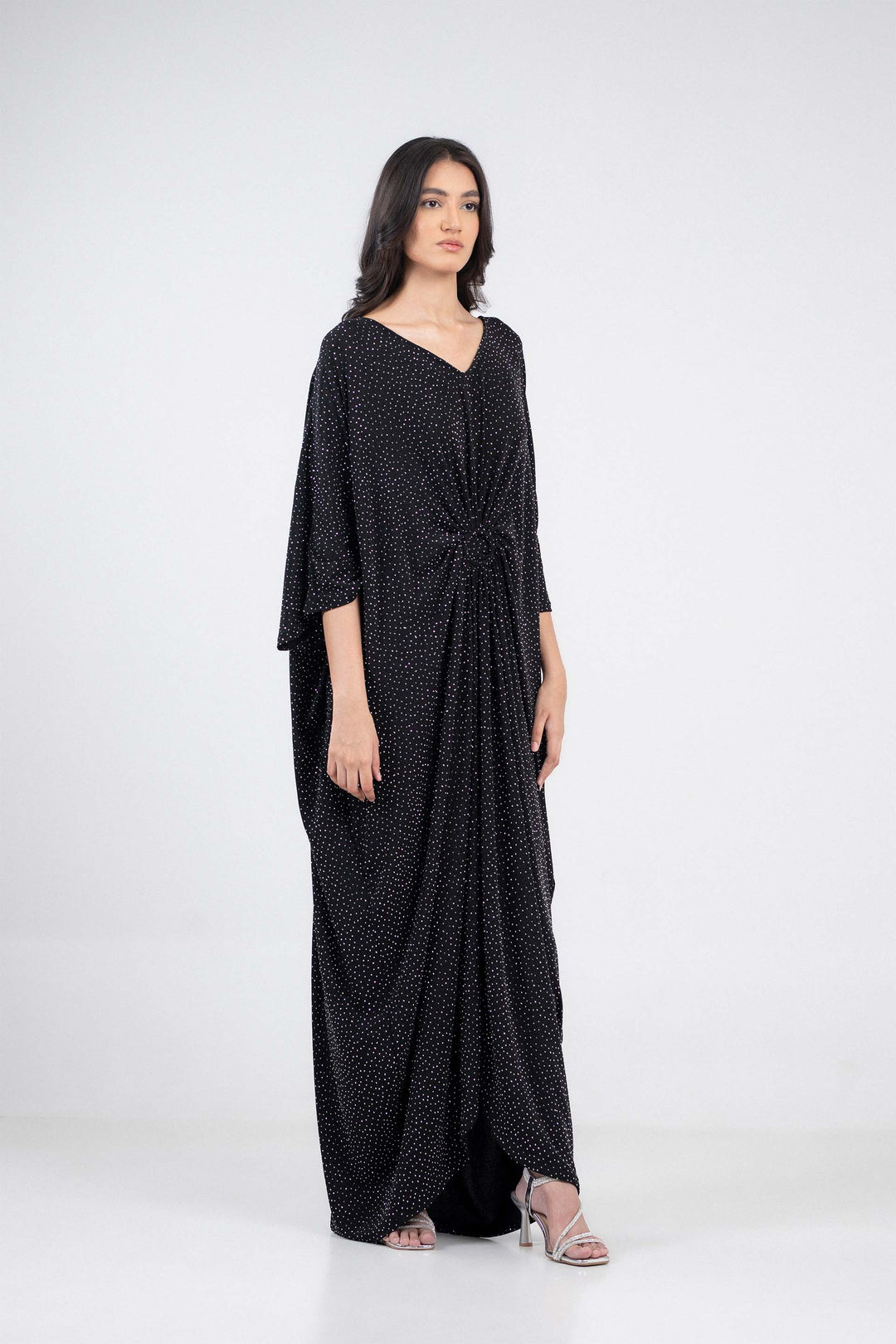 Kaftan Embellished Dress