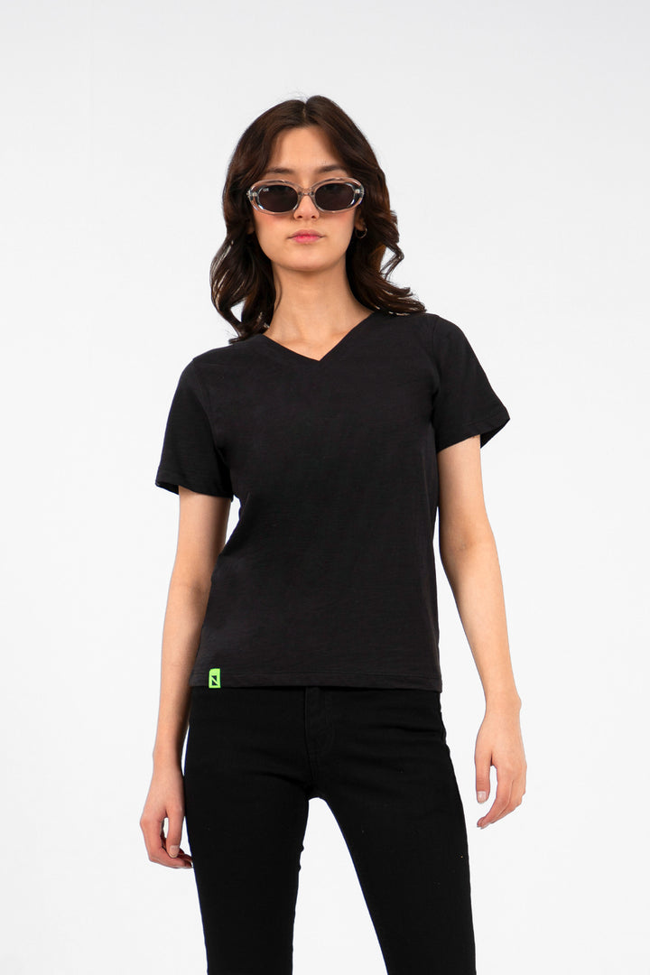 Slub Tee Black