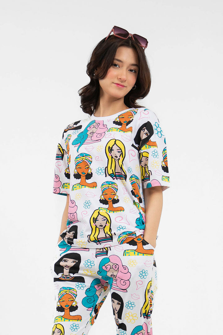 Illustration Tee Multi