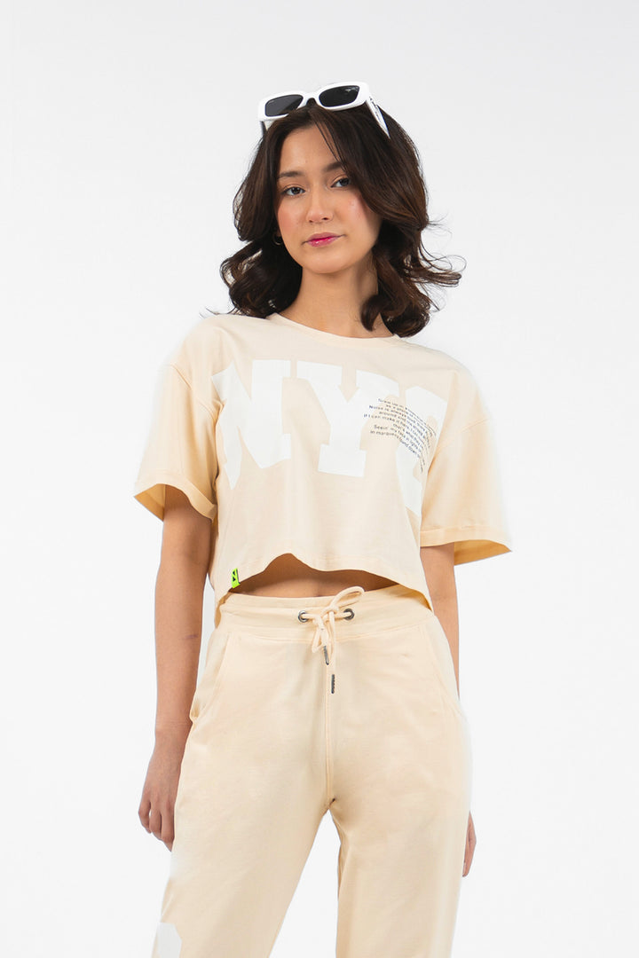 New York Crop Beige