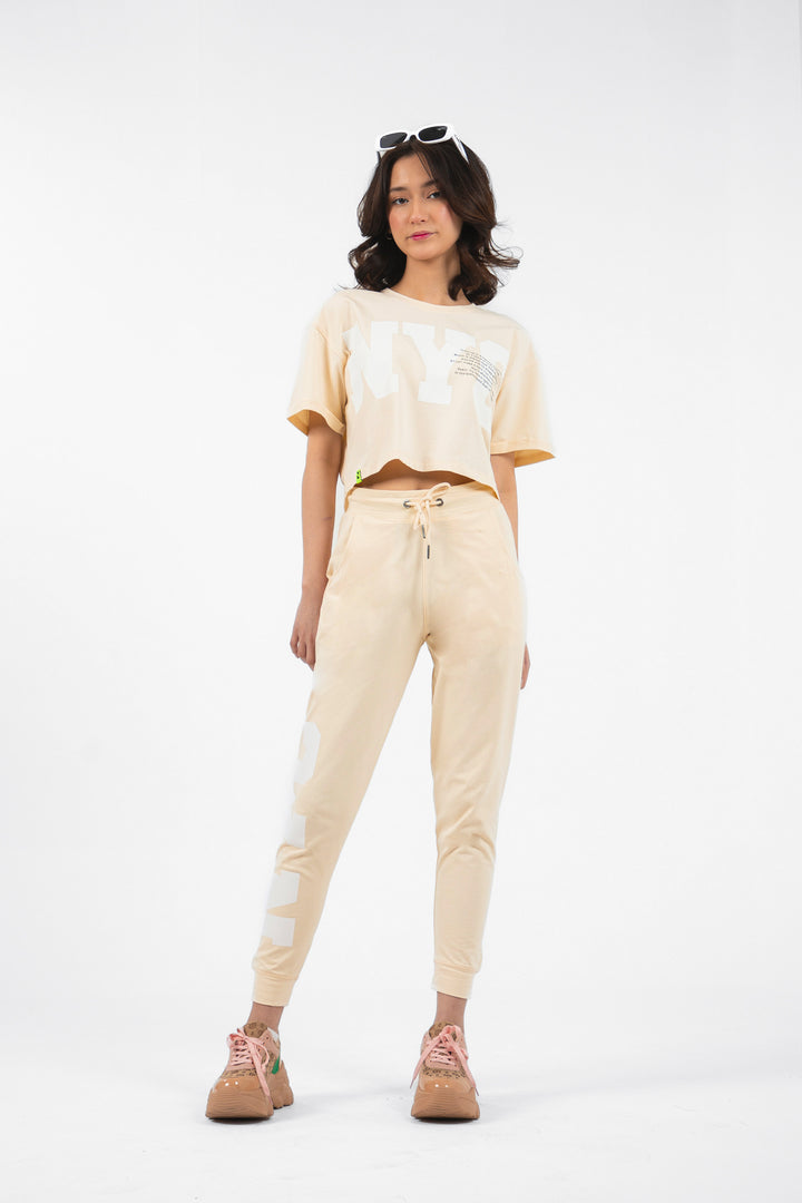 New York Crop Beige