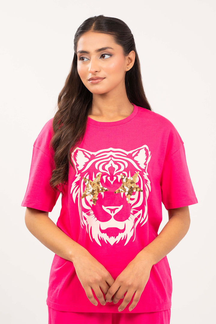 Sequin Tee