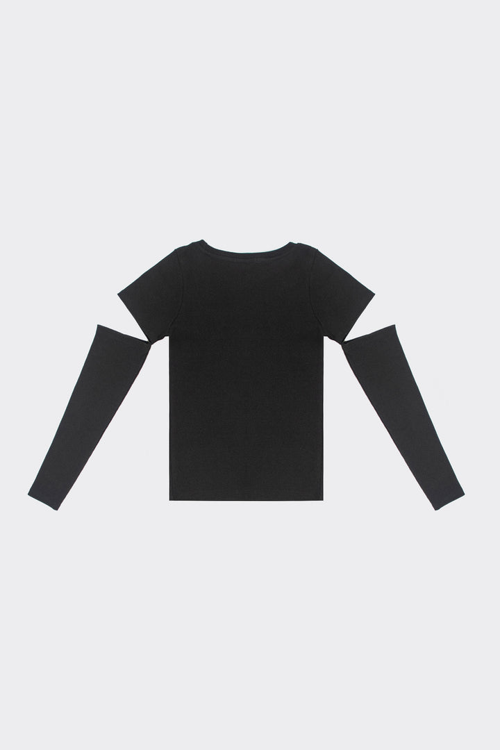 Cut Out Rib Tee