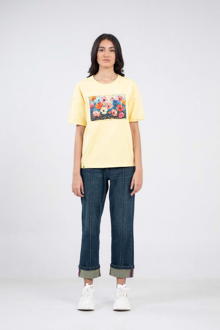 Printed Patch Tee