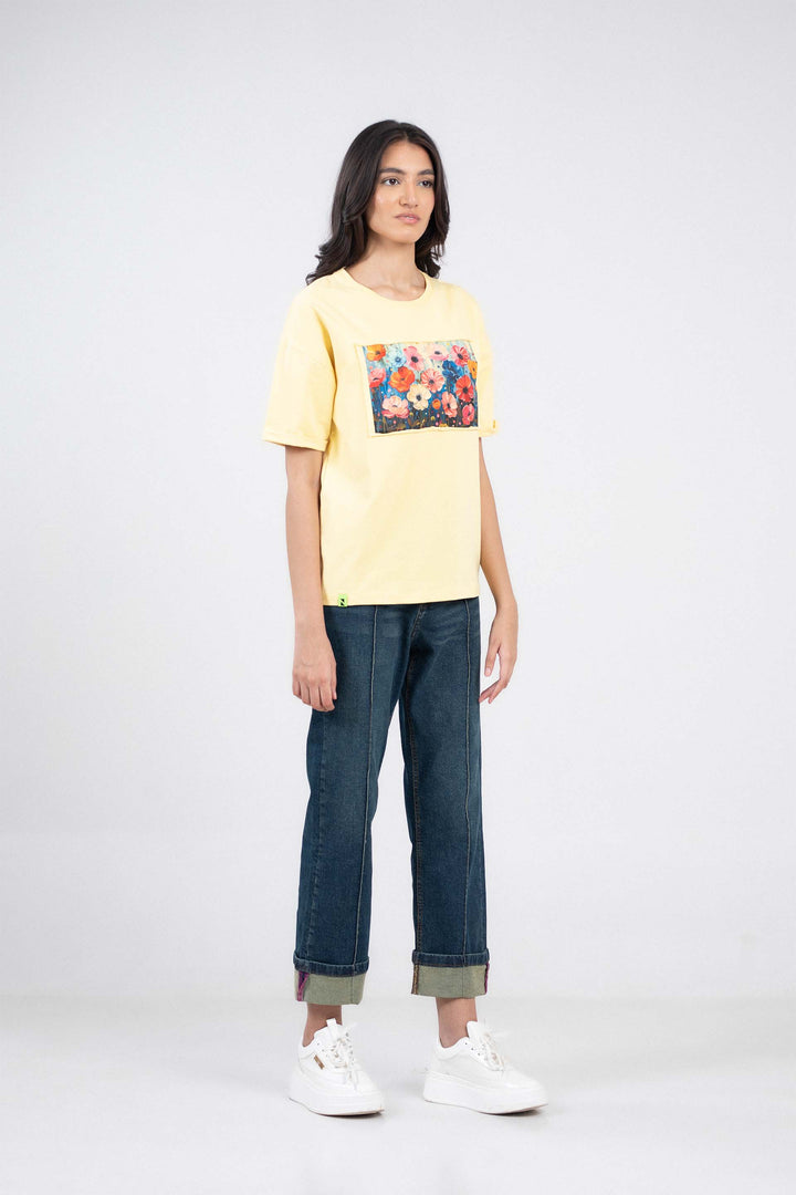 Printed Patch Tee