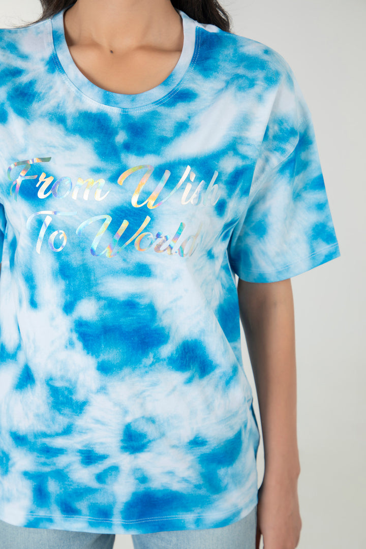Tie Dye Printed Tee