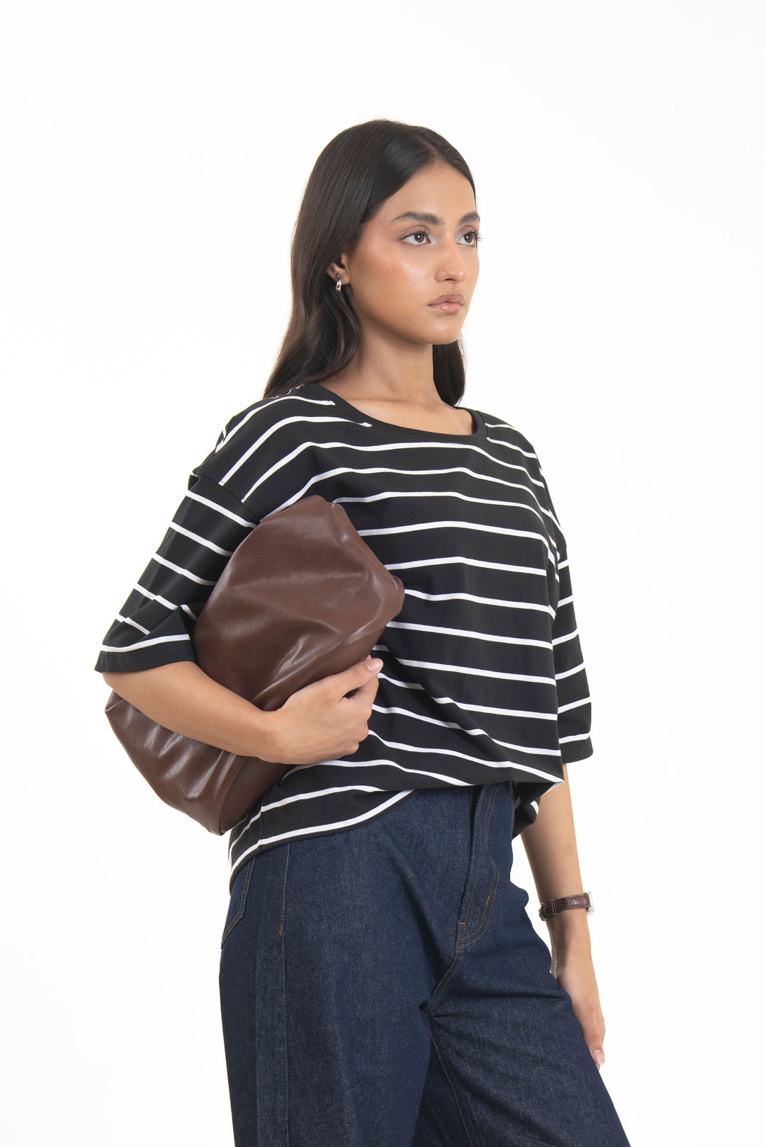 Yarn Dyed Baggy Tee