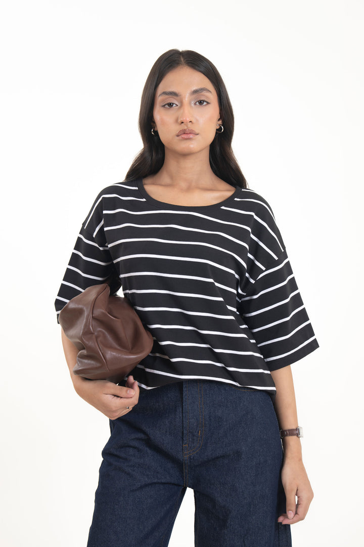 Yarn Dyed Baggy Tee