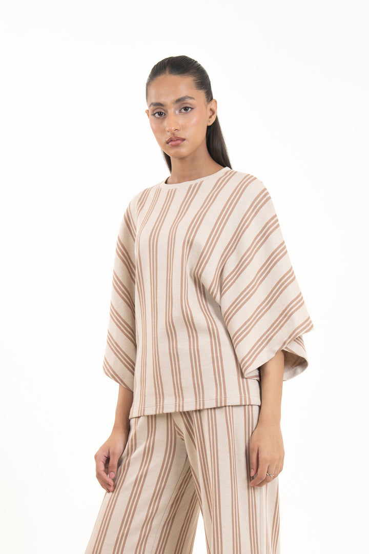 Yarn Dyed Kimono Tee