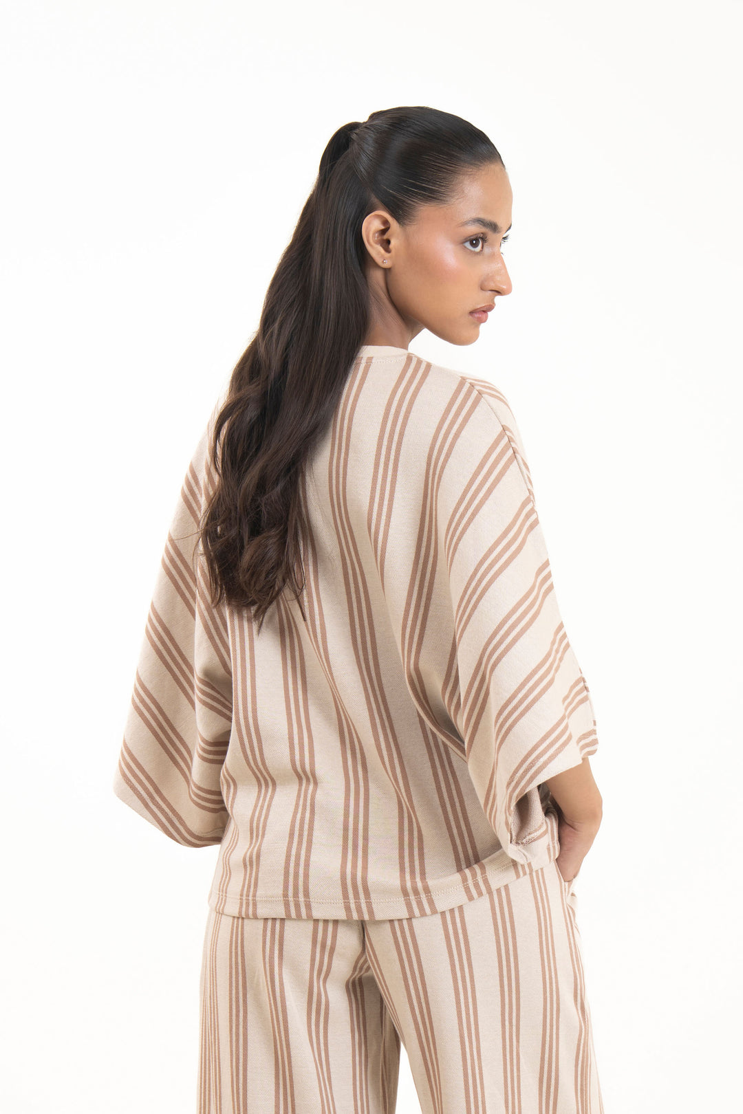 Yarn Dyed Kimono Tee