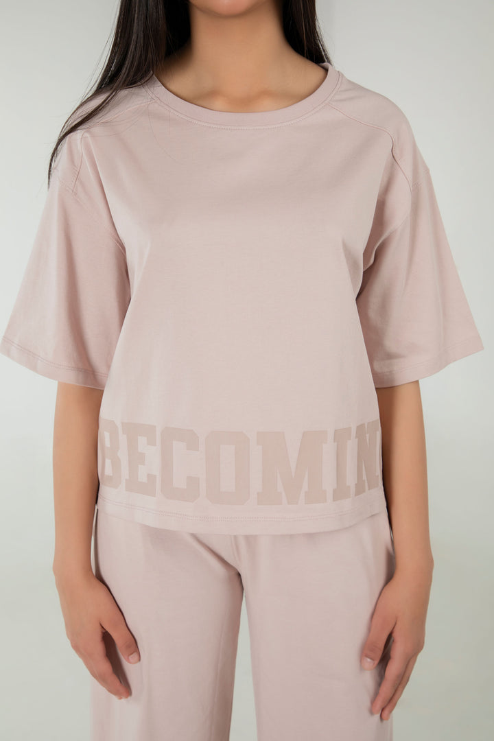 Cropped Panel Tee