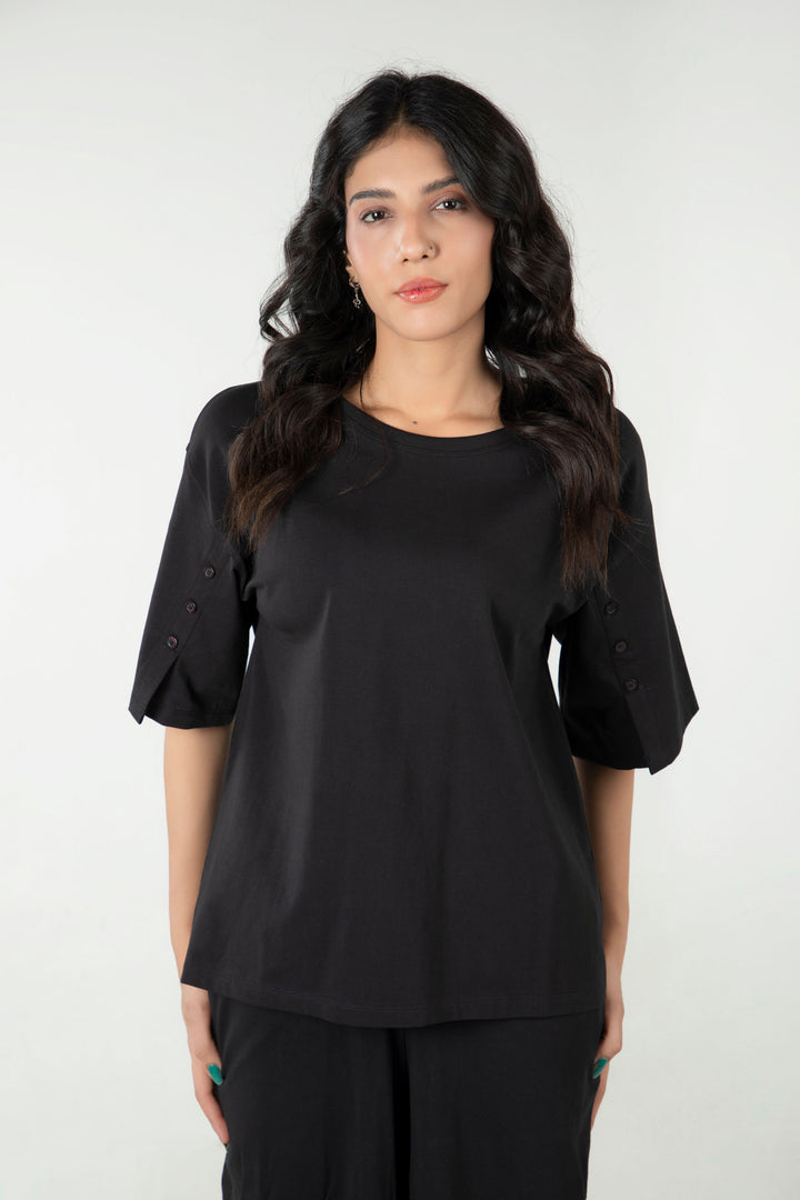 Buttoned Tee