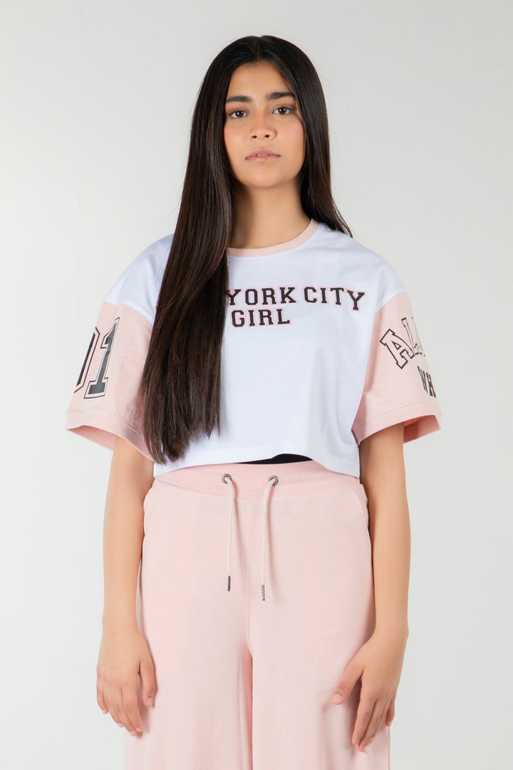 Cropped Graphic Tee