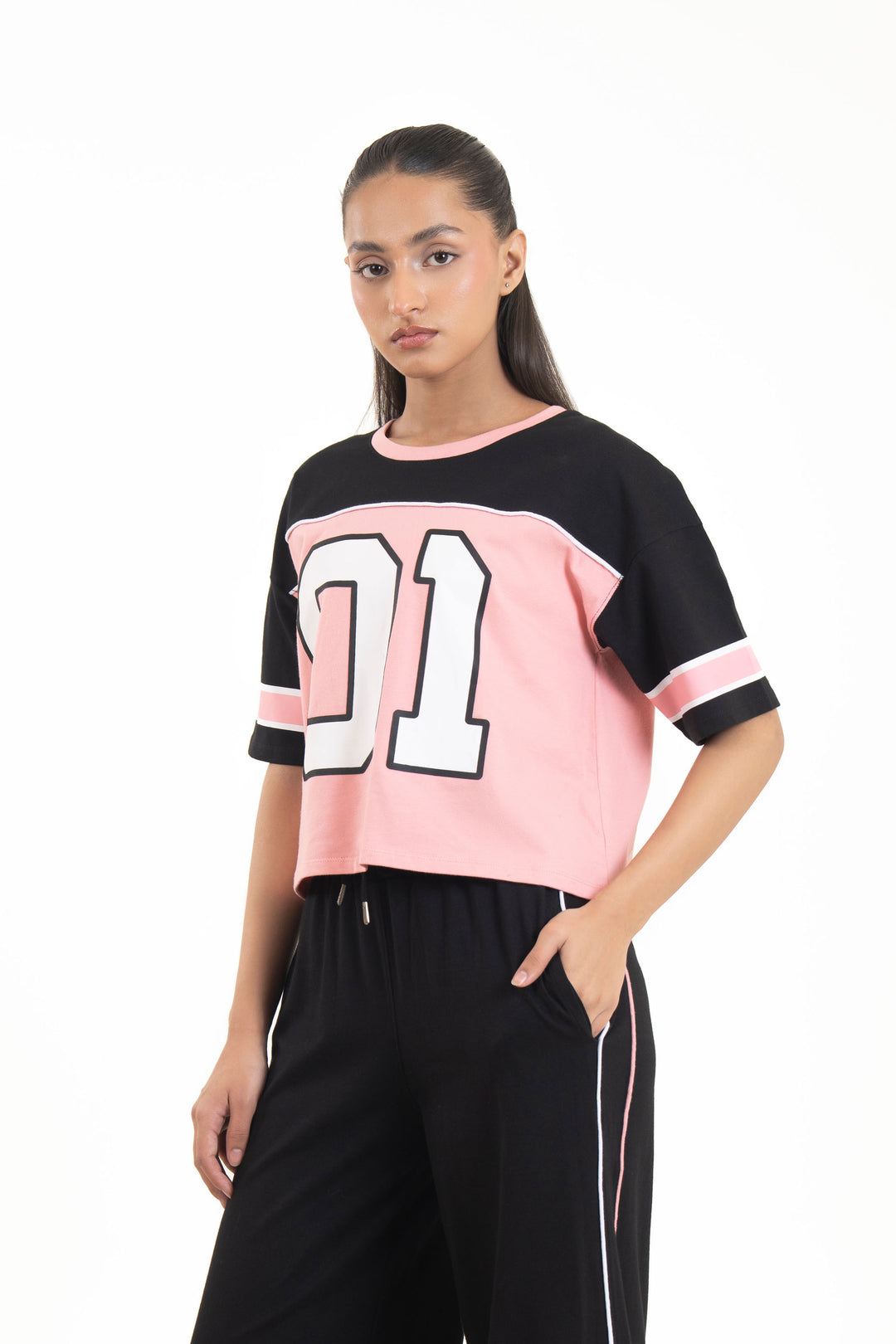 Cropped Baggy Tee