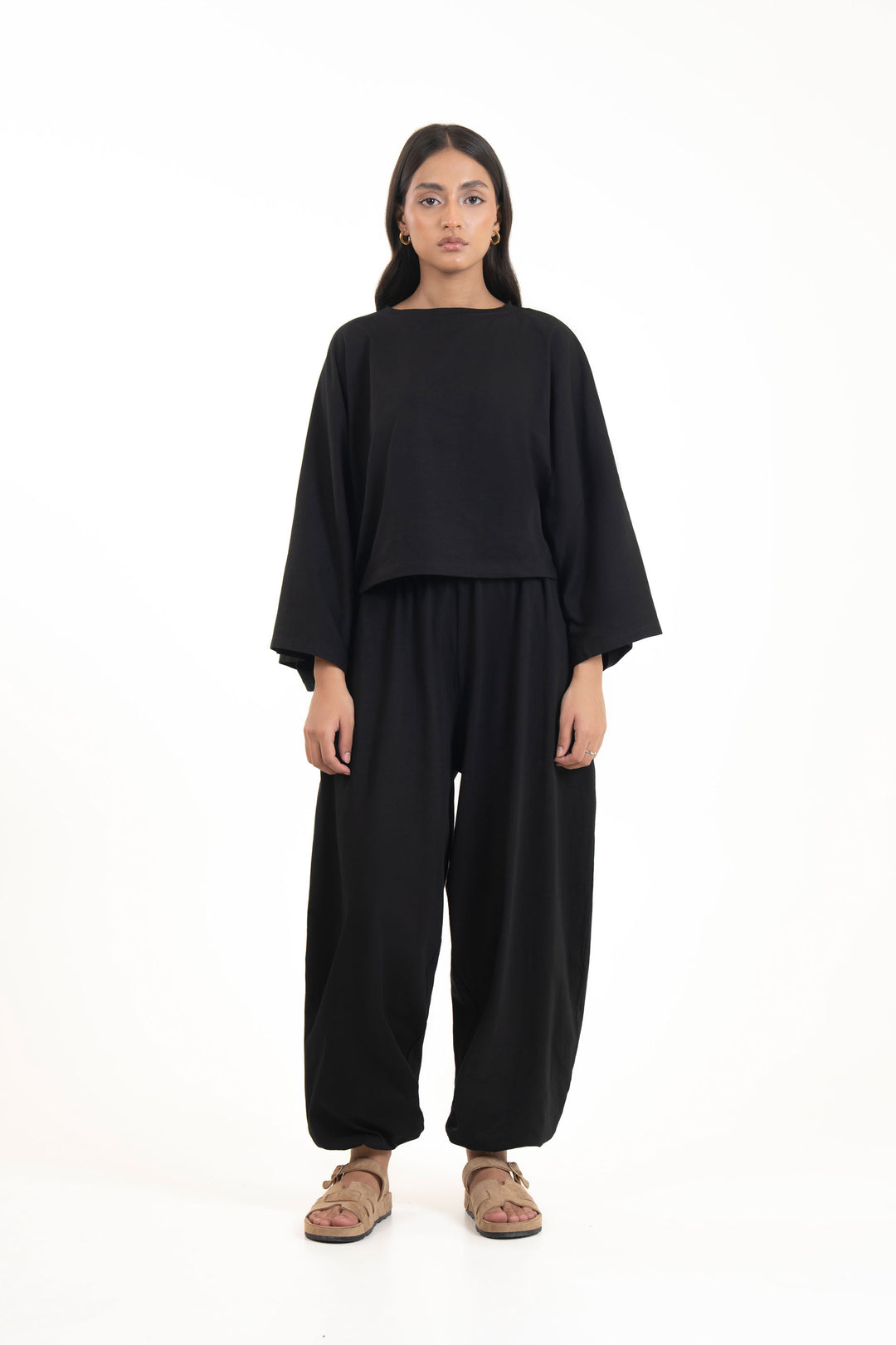 Cropped Kimono Top