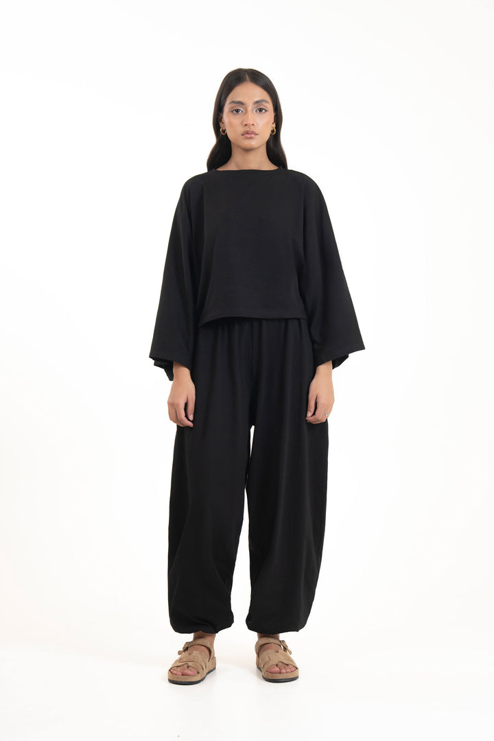 Cropped Kimono Top